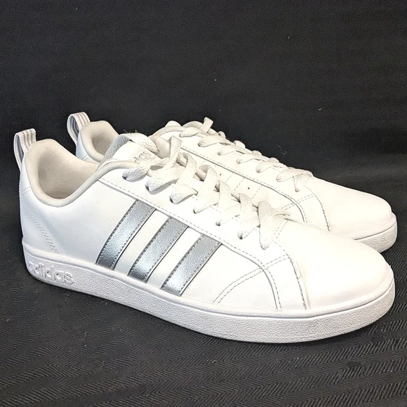 adidas gazelle silver green womens Adidas Advantage White  Urban Kicks